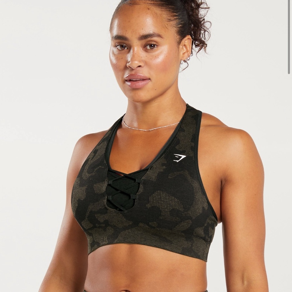 Gymshark Green Sports Bra Intimates & Sleepwear